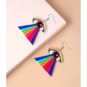 ALL SEEING EYE Drop Earrings NEW